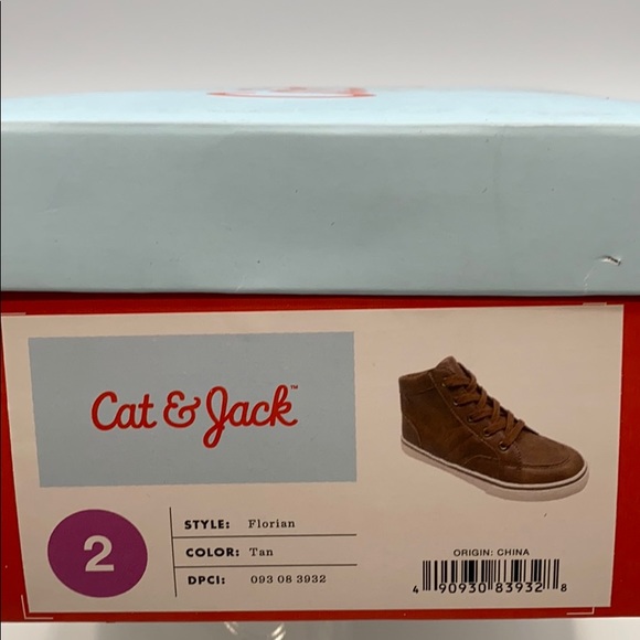 CAT & JACK FLORIÁN CASUAL MID TOP SNEAKERS - Picture 10 of 10
